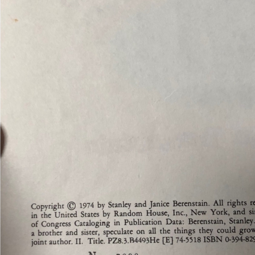 Berenstain Bears book - Picture 2 of 2